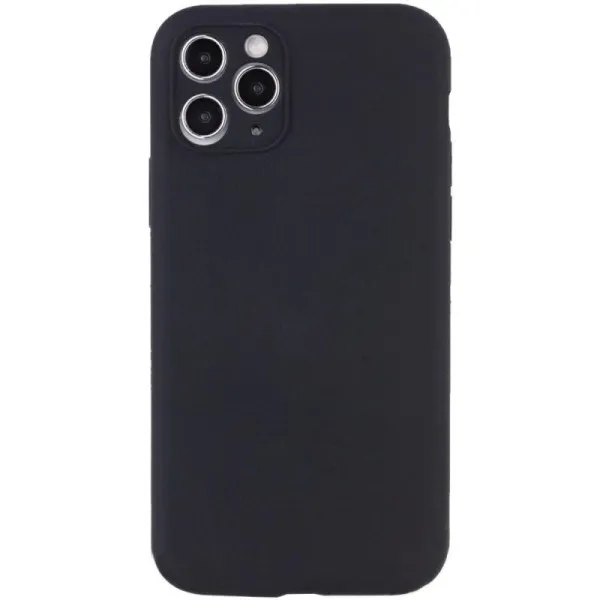 Чехол Silk Full Camera Protective (AA) NO LOGO для Apple iPhone 12 Pro Max (6.7") — Черный — фото 1