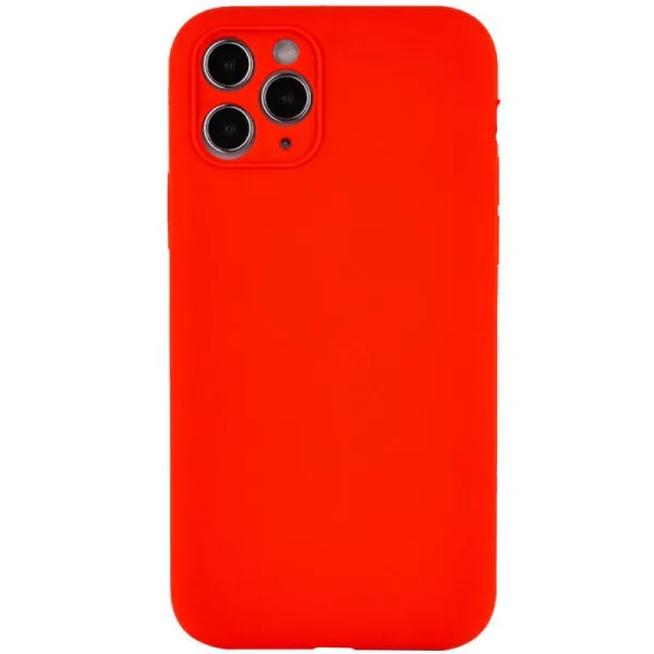 Чехол Silk Full Camera Protective (AA) NO LOGO для Apple iPhone 12 Pro Max (6.7") — Красный — фото 1
