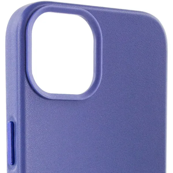 Кожаный чехол Leather Case (AA Plus) with Magnetic Fit для Apple iPhone 12 Pro Max (6.7") — Лиловый — фото 3 Кожаный чехол Leather Case (AA Plus) with Magnetic Fit для Apple iPhone 12 Pro Max (6.7") — Лиловый — фото 3