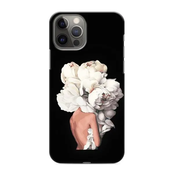 Чехол с принтом «Белые цветы» для iPhone 12 Pro Max Чехол с принтом «Белые цветы» для iPhone 12 Pro Max