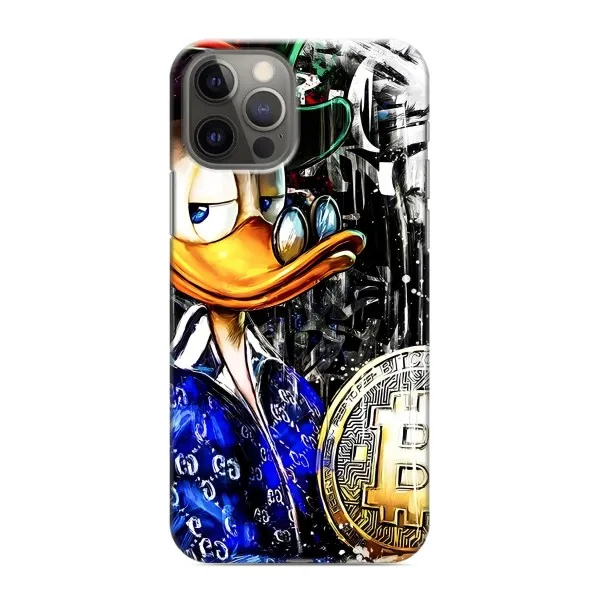 Чохол з принтом «Біткойн Скрудж» для iPhone 12 Pro Max