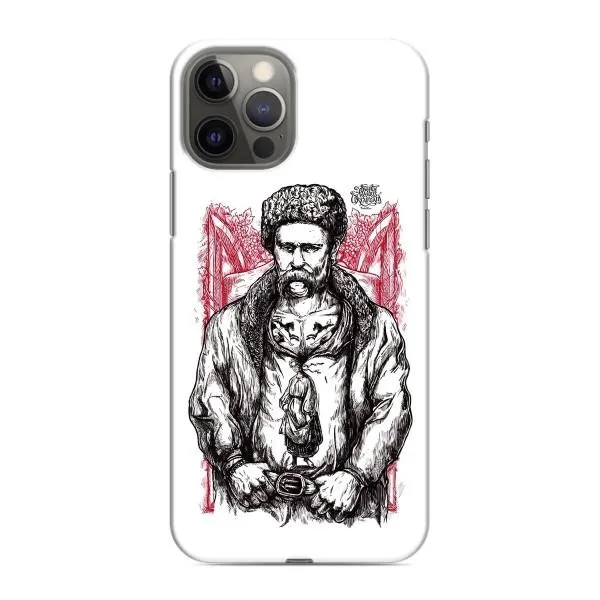 Чехол с принтом «Козак Шевченко» для iPhone 12 Pro Max Чехол с принтом «Козак Шевченко» для iPhone 12 Pro Max
