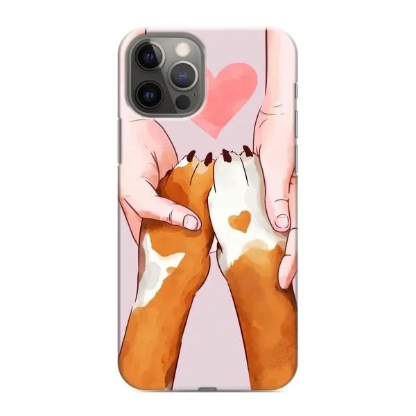 Чохол з принтом «Любовь до собак» для iPhone 12 Pro Max