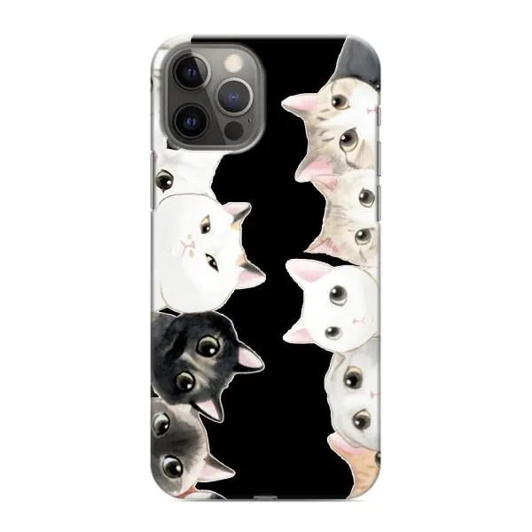 Чехол с принтом «Взгляд котов» для iPhone 12 Pro Max