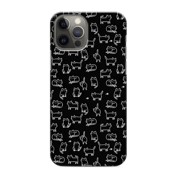 Чехол с принтом «Меленькие котики» для iPhone 12 Pro Max