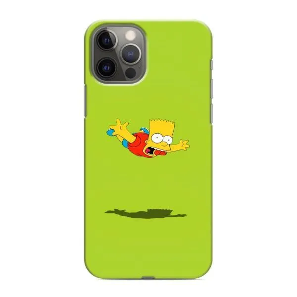 Чохол з принтом «Барт Сімпсон» для iPhone 12 Pro Max