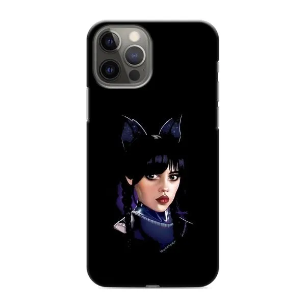 Чохол з принтом «серйозна Венздей» для iPhone 12 Pro Max