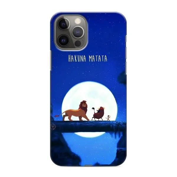 Чохол з принтом «Хакуна Матата» для iPhone 12 Pro Max Чохол з принтом «Хакуна Матата» для iPhone 12 Pro Max