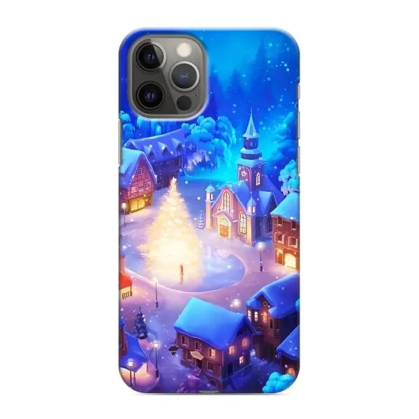Чехол с принтом «Рождественский город» для iPhone 12 Pro Max