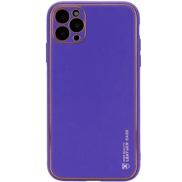 Шкіряний чохол Xshield для Apple iPhone 12 Pro (6.1") — Фіолетовий Шкіряний чохол Xshield для Apple iPhone 12 Pro (6.1") — Фіолетовий