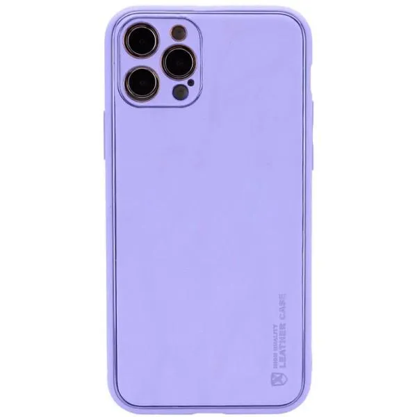 Шкіряний чохол Xshield для Apple iPhone 12 Pro (6.1") — Бузковий Шкіряний чохол Xshield для Apple iPhone 12 Pro (6.1") — Бузковий