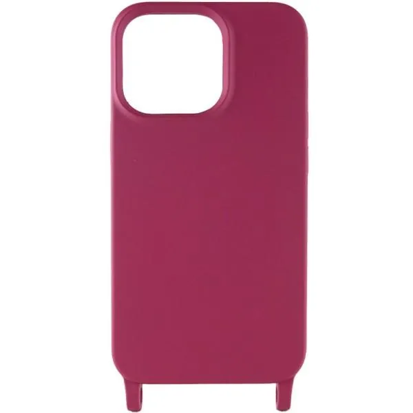 Чехол TPU two straps California для Apple iPhone 12 Pro / 12 (6.1") — Красный — фото 2