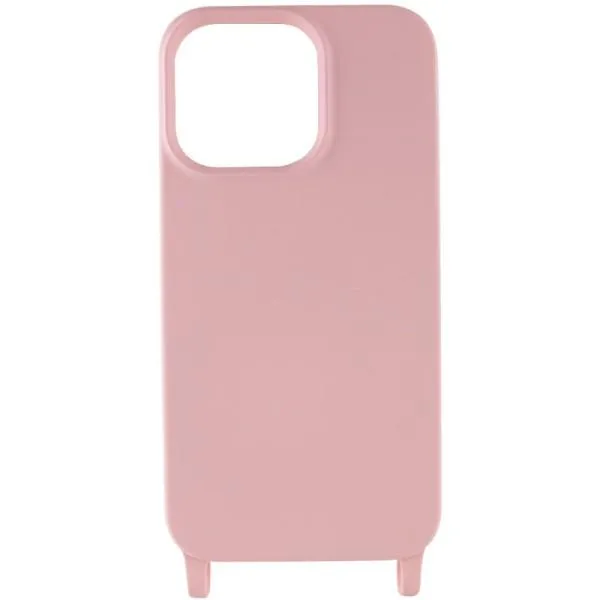 Чехол TPU two straps California для Apple iPhone 12 Pro / 12 (6.1") — Розовый — фото 2