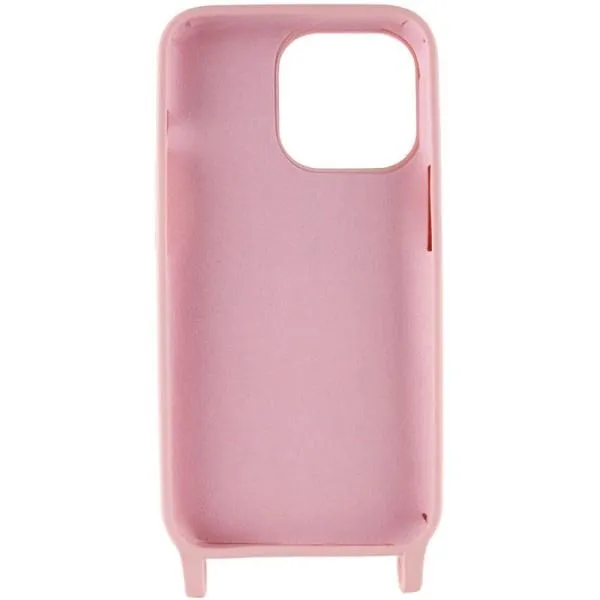 Чехол TPU two straps California для Apple iPhone 12 Pro / 12 (6.1") — Розовый — фото 3