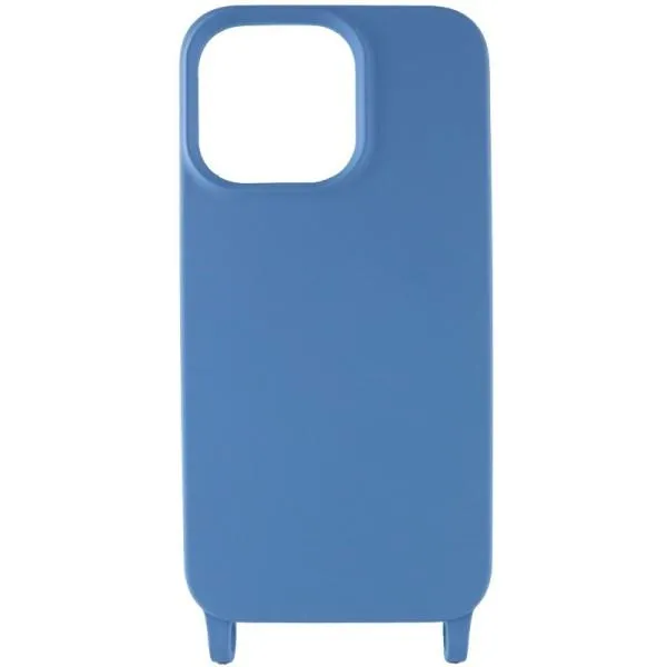Чехол TPU two straps California для Apple iPhone 12 Pro / 12 (6.1") — Синий — фото 2