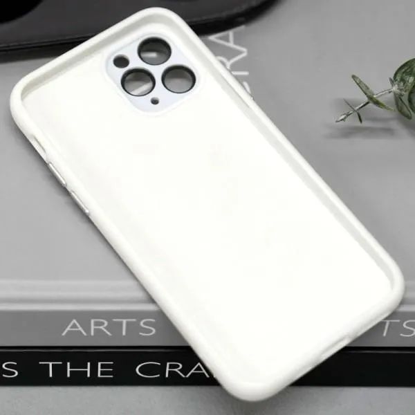 Чехол TPU+Glass Sapphire Midnight with Magnetic Fit для Apple iPhone 12 Pro (6.1") — Белый — фото 2