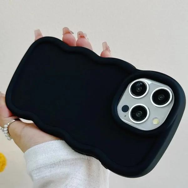 Чохол TPU Ripple для Apple iPhone 12 Pro / 12 (6.1") — Чорний — фото 3