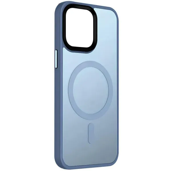 Чохол Ummi Colorful with Magnetic Fit для Apple iPhone 12 Pro / 12 (6.1") — Блакитний Чохол Ummi Colorful with Magnetic Fit для Apple iPhone 12 Pro / 12 (6.1") — Блакитний