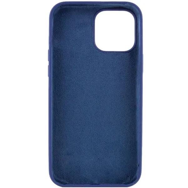 Чехол Silk Full Protective (AA) NO LOGO для Apple iPhone 12 Pro / 12 (6.1") — Синий — фото 4
