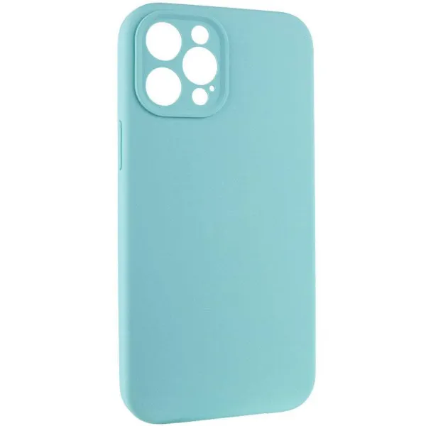 Чехол Silk Full Camera Protective (AA) NO LOGO для Apple iPhone 12 Pro (6.1") — Бирюзовый — фото 2