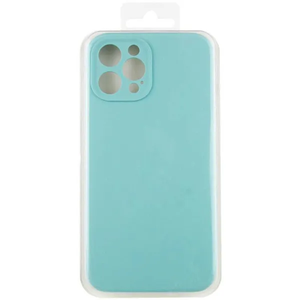 Чехол Silk Full Camera Protective (AA) NO LOGO для Apple iPhone 12 Pro (6.1") — Бирюзовый — фото 5