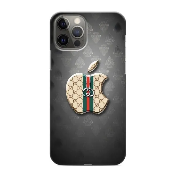 Чехол с принтом «Apple gucci» для iPhone 12 Pro