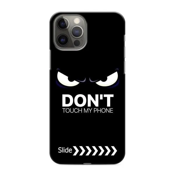 Чехол с принтом «Не трогай телефон» для iPhone 12 Pro Чехол с принтом «Не трогай телефон» для iPhone 12 Pro