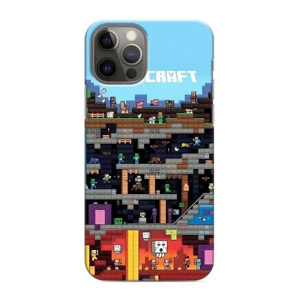 Чохол з принтом «фон Minecraft» для iPhone 12 Pro Чохол з принтом «фон Minecraft» для iPhone 12 Pro