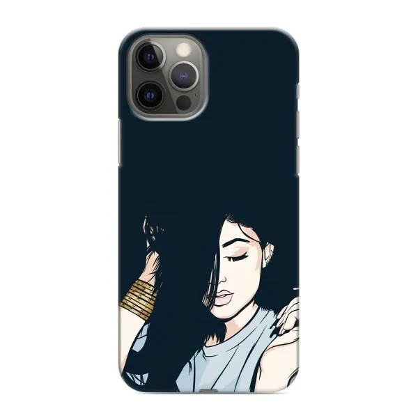 Чехол с принтом «Красивая девочка» для iPhone 12 Pro