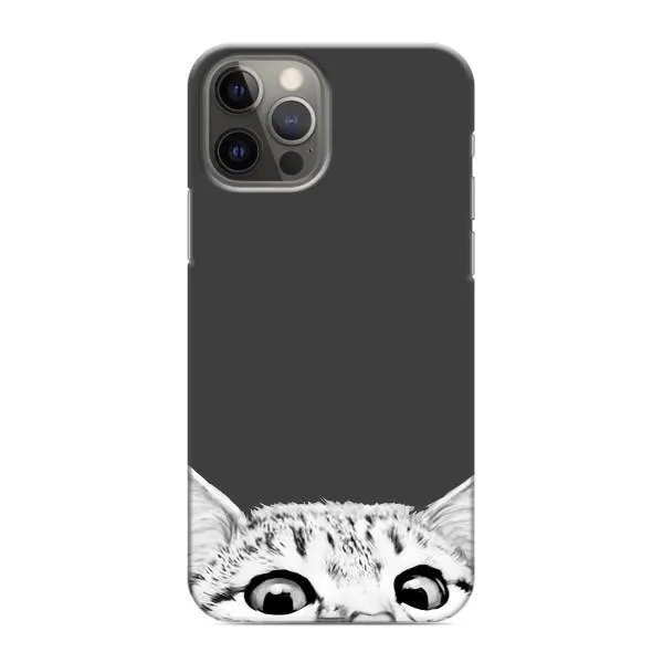 Чехол с принтом «Выглядывает кот» для iPhone 12 Pro