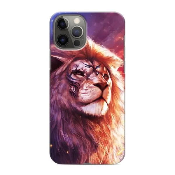 Чохол з принтом «Красочний Лев» для iPhone 12 Pro