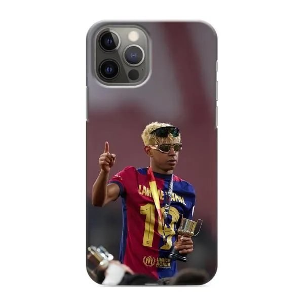 Чохол з принтом «Lamine Yamal» для iPhone 12 Pro Чохол з принтом «Lamine Yamal» для iPhone 12 Pro