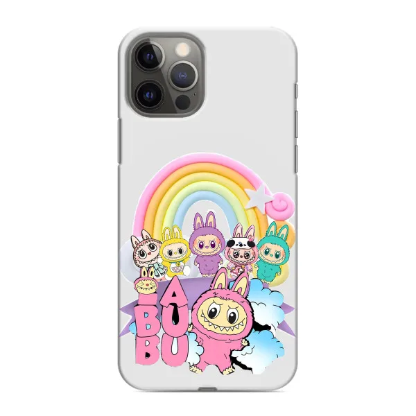 Чохол з принтом «Фон Лабубу» для iPhone 12 Pro