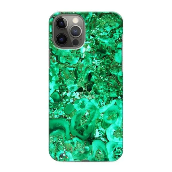 Чехол с принтом «Салатный Мрамор» для iPhone 12 Pro