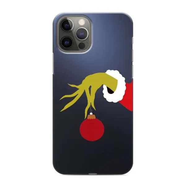 Чехол с принтом «Гринч с игрушкой» для iPhone 12 Pro