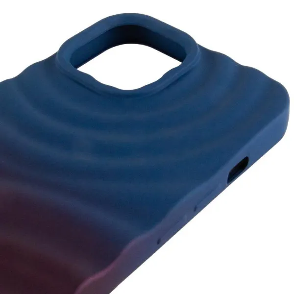 Чехол TPU ColorWave для Apple iPhone 12 Pro / 12 (6.1") — Темно-синий — фото 4