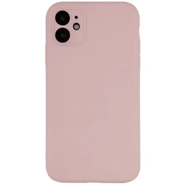Чохол Silk Full Camera Protective (AA) NO LOGO для Apple iPhone 12 (6.1") — Рожевий — фото 4 Чохол Silk Full Camera Protective (AA) NO LOGO для Apple iPhone 12 (6.1") — Рожевий — фото 4