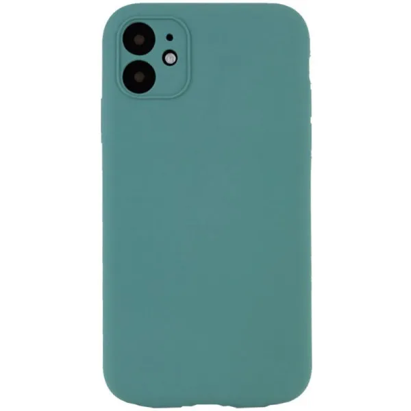 Чехол Silk Full Camera Protective (AA) NO LOGO для Apple iPhone 12 (6.1") — Зеленый — фото 4 Чехол Silk Full Camera Protective (AA) NO LOGO для Apple iPhone 12 (6.1") — Зеленый — фото 4