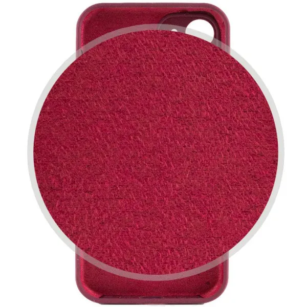 Чехол Silk Full Camera Protective (AA) NO LOGO для Apple iPhone 12 (6.1") — Бордовый — фото 3 Чехол Silk Full Camera Protective (AA) NO LOGO для Apple iPhone 12 (6.1") — Бордовый — фото 3