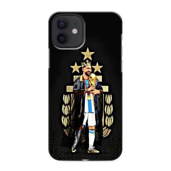 Чохол з принтом «Мессі Король» для iPhone 12 Чохол з принтом «Мессі Король» для iPhone 12