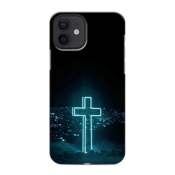 Чехол с принтом «Крест и город» для iPhone 12 Чехол с принтом «Крест и город» для iPhone 12