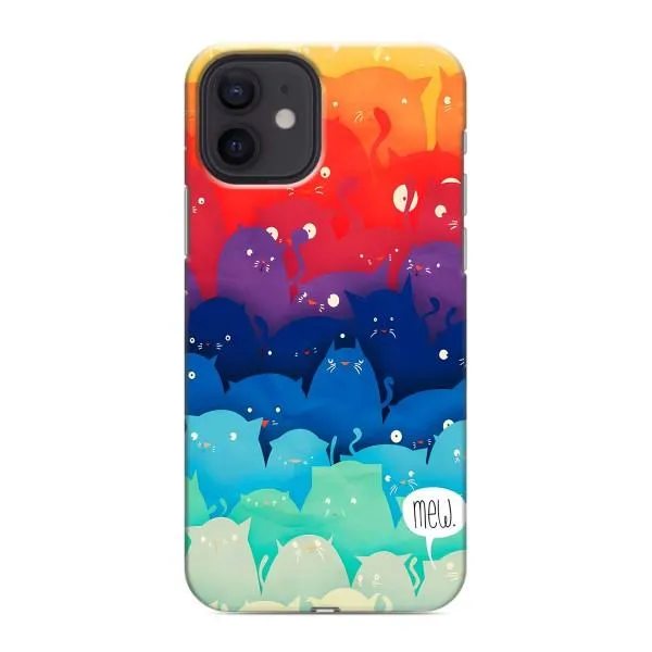 Чехол с принтом «Mew» для iPhone 12 Чехол с принтом «Mew» для iPhone 12
