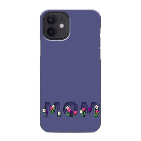 Чохол з принтом «Мама в квітах» для iPhone 12