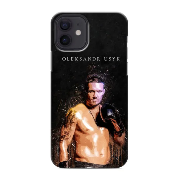 Чохол з принтом «Боксер Олександр Усик» для iPhone 12