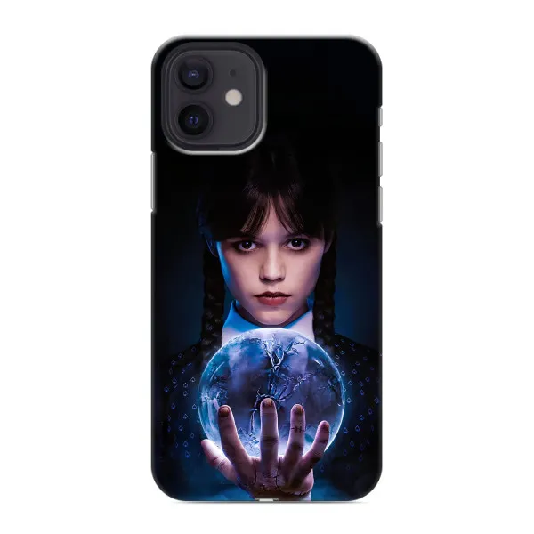 Чохол з принтом «Магічна сфера Венздей» для iPhone 12