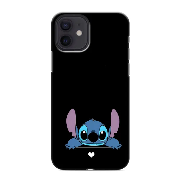 Чохол з принтом «Стіч на чорному» для iPhone 12 Чохол з принтом «Стіч на чорному» для iPhone 12