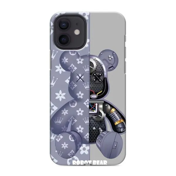 Чехол с принтом «Робот Мишка» для iPhone 12 Чехол с принтом «Робот Мишка» для iPhone 12