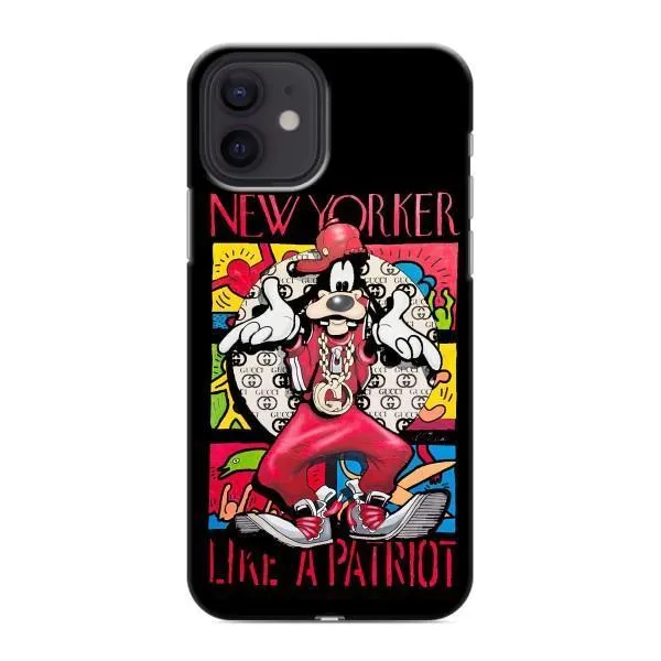 Чохол з принтом «Мультяшний Волк» для iPhone 12