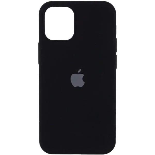 Чехол Silicone Case Full Protective (AA) для Apple iPhone 13 mini (5.4") — Черный — фото 1
