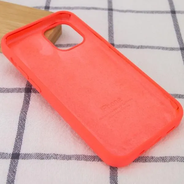 Чехол Silicone Case Full Protective (AA) для Apple iPhone 13 mini (5.4") — Арбузный — фото 3